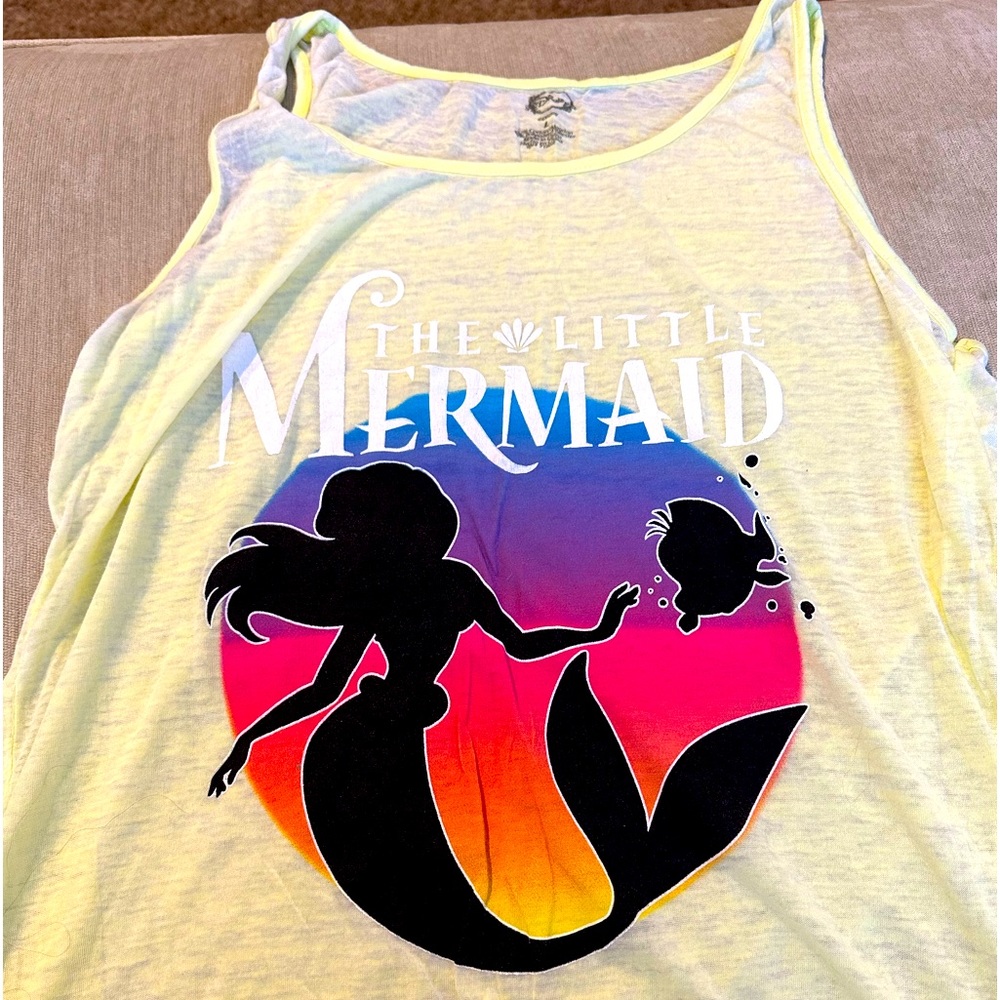 Disney Little Mermaid - tank top size Large
